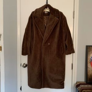 Long Faux Fur Coat